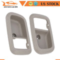 2X Inside Door Handle Bezels for Toyota Tundra (2000–2006) Gray