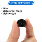 2 Pin Temperature Sensor Connector Plug for BMW 1 3 5 7 Series (No. 61138365340)
