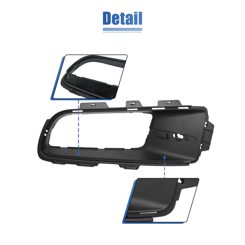 1 Pair Fog Light Grille Cover Trim for BMW X5 E70 (2007–2013) 51117172450 51117172449