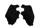 Front Door Armrest Cover for Nissan Altima (2007–2012) Black Leather Synthetic