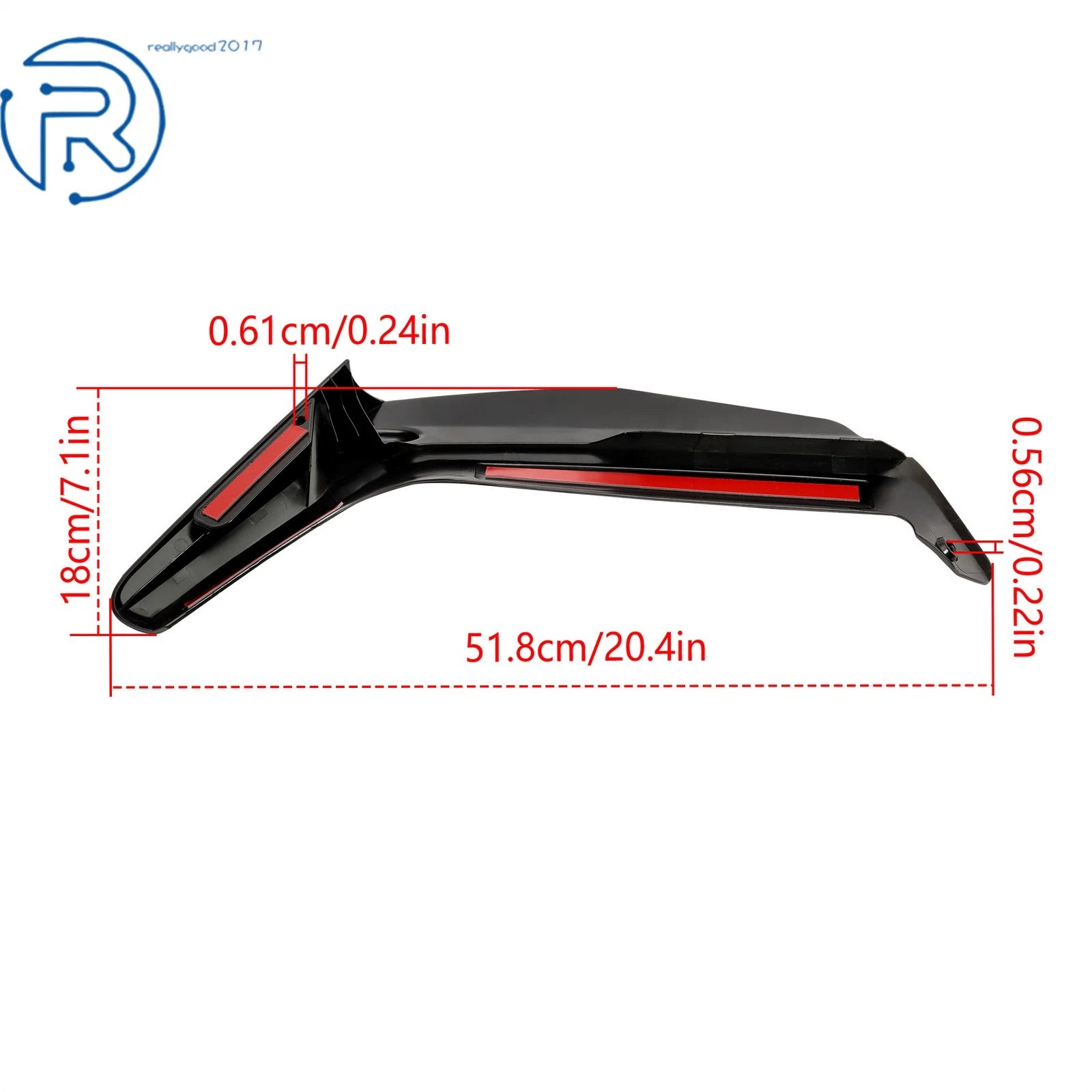 Lower Air Deflector for Honda Goldwing GL1800 (2018-2024) Smoke
