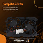 Radiator Cooling Fan for Lincoln MKZ (2010–2012)