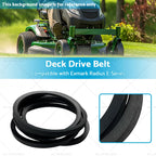Deck Drive Belt 126-6626 for Toro Exmark Radius Mowers
