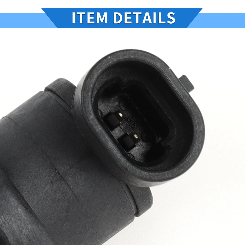 Crankshaft Position Sensor for Ford (1 Pc, Black Metal Plastic)