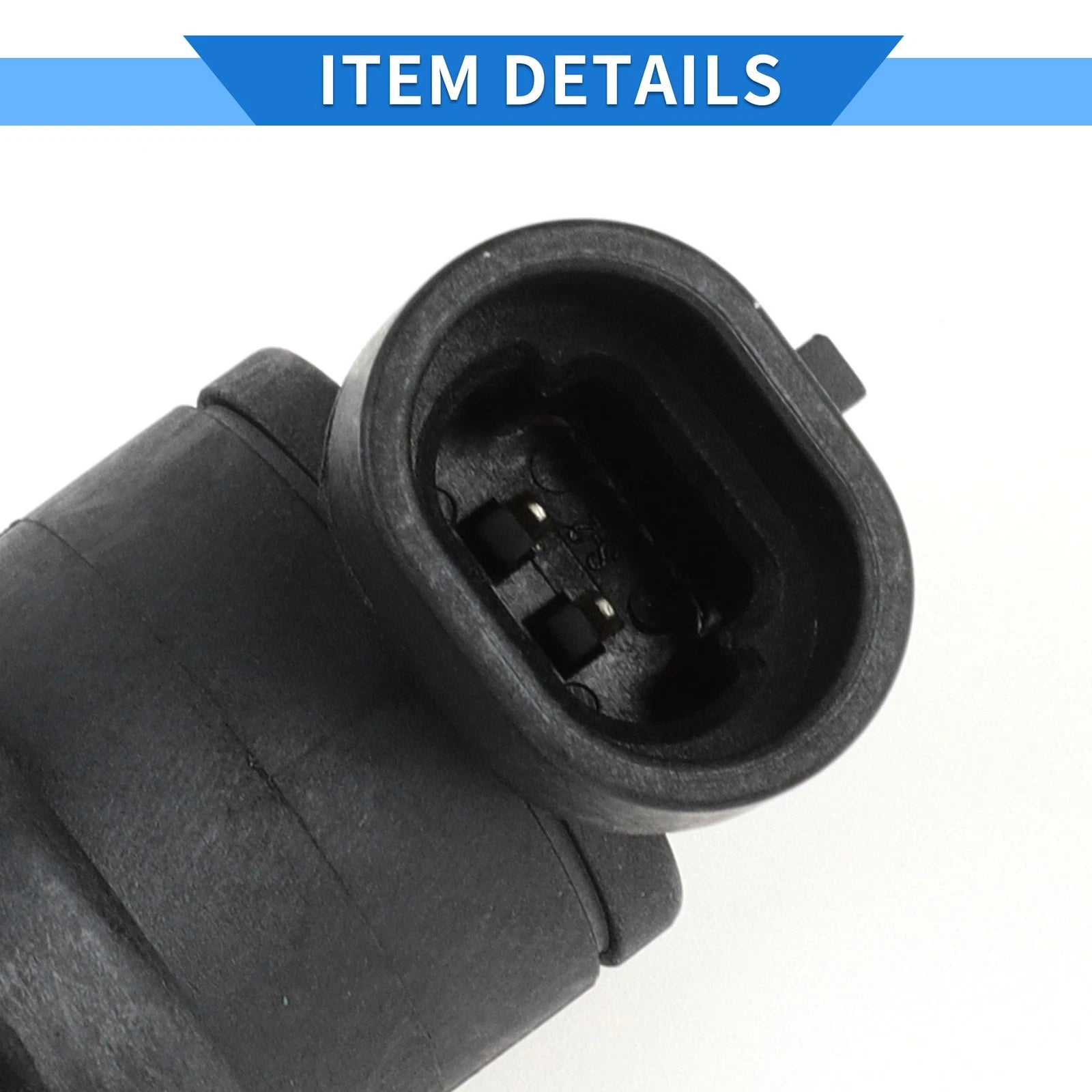 Crankshaft Position Sensor for Ford (1 Pc, Black Metal Plastic)