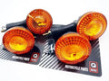 Front Rear Turn Signal Indicator Blinker Set for YAMAHA IT465 (1980-1981)