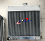 Aluminum Radiator + Fan for BMW E21 320i M10 (1977-1983)