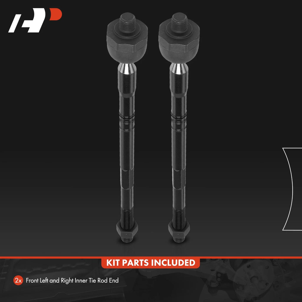 2X Front Inner Side Tie Rod End for Jeep Cherokee (2014-2023)