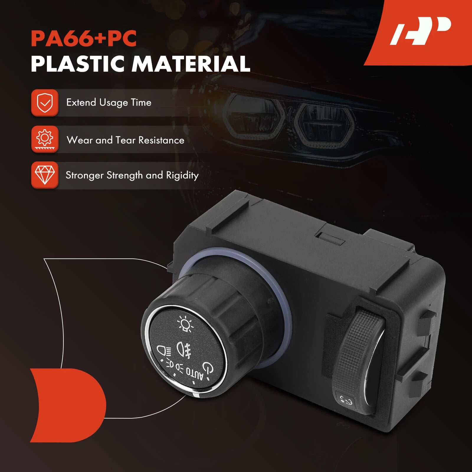 Headlight Switch for Chevy Silverado Tahoe (2015–2017) GMC Sierra Yukon XL