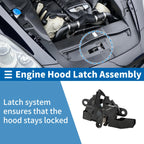 Hood Latch Assembly for Toyota Camry (2012–2014) No. 5351006200 1 Pc