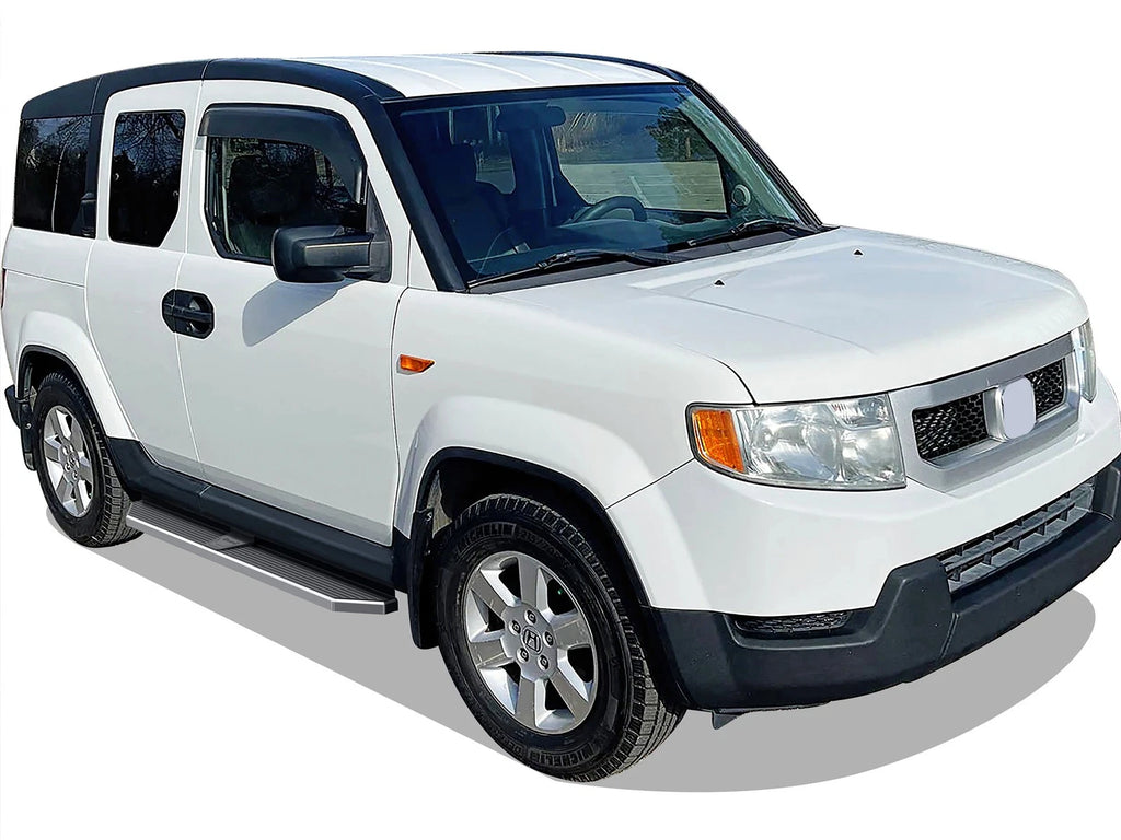 Set of 2 Polished 6" Side Step Bars for Honda Element (2003-2011)