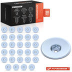 30 Pcs Zinc Retainer Clips for BMW 