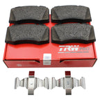 Set of 4 TRW Pro Low-Metallic Brake Pads for MB W203 CL203 W211 W163 W220 R171