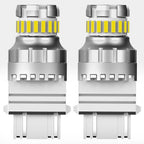 Set of 2 Canbus LED Backup Reverse Light Bulbs for - 3157 3156 4157 6500K White