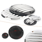 Clutch Timing Cover for Harley Twin Cam 1999-2016 Silver
