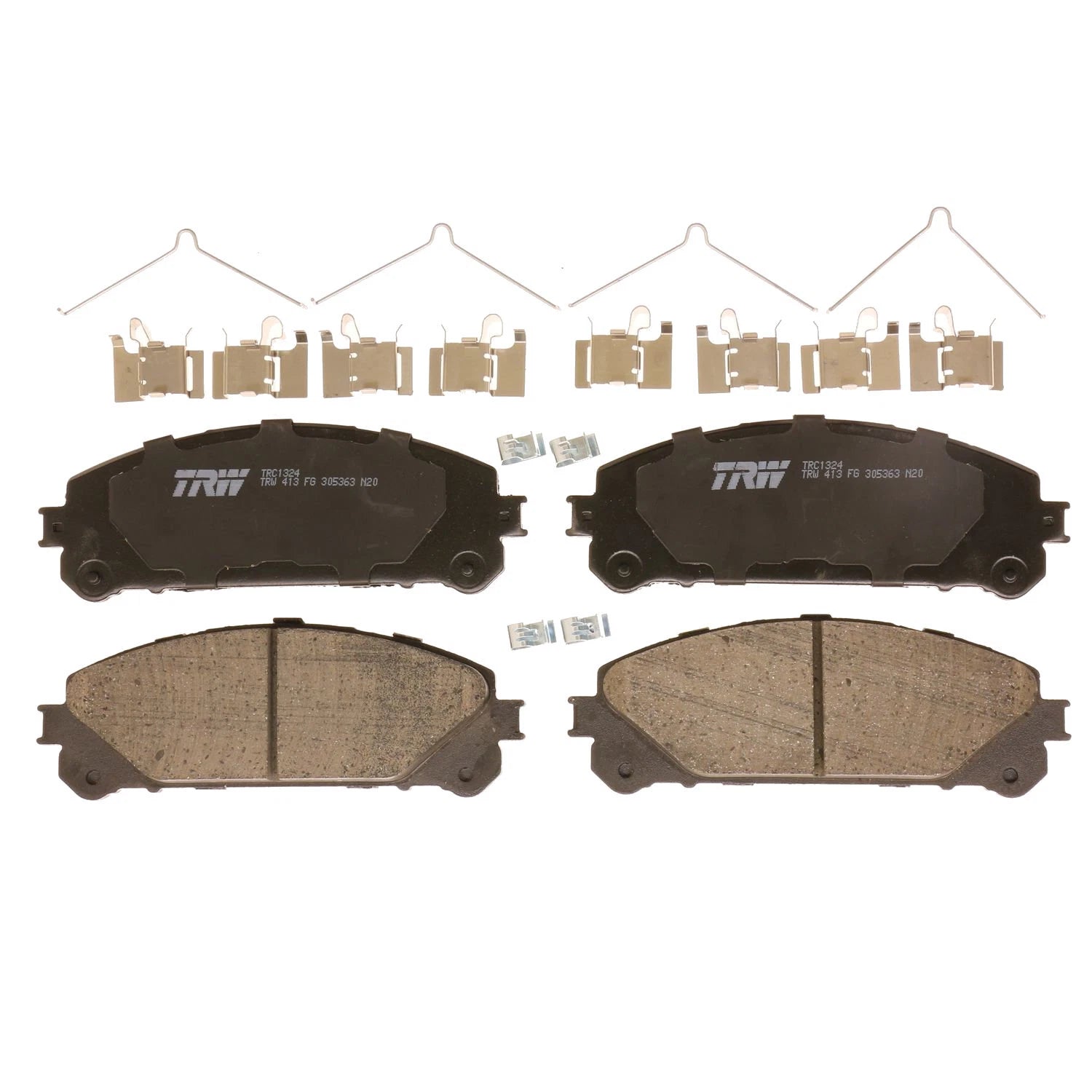 Front Brake Kit 328mm Drill Rotors & TRW Ceramic Pads for NX300h (2015–2023)