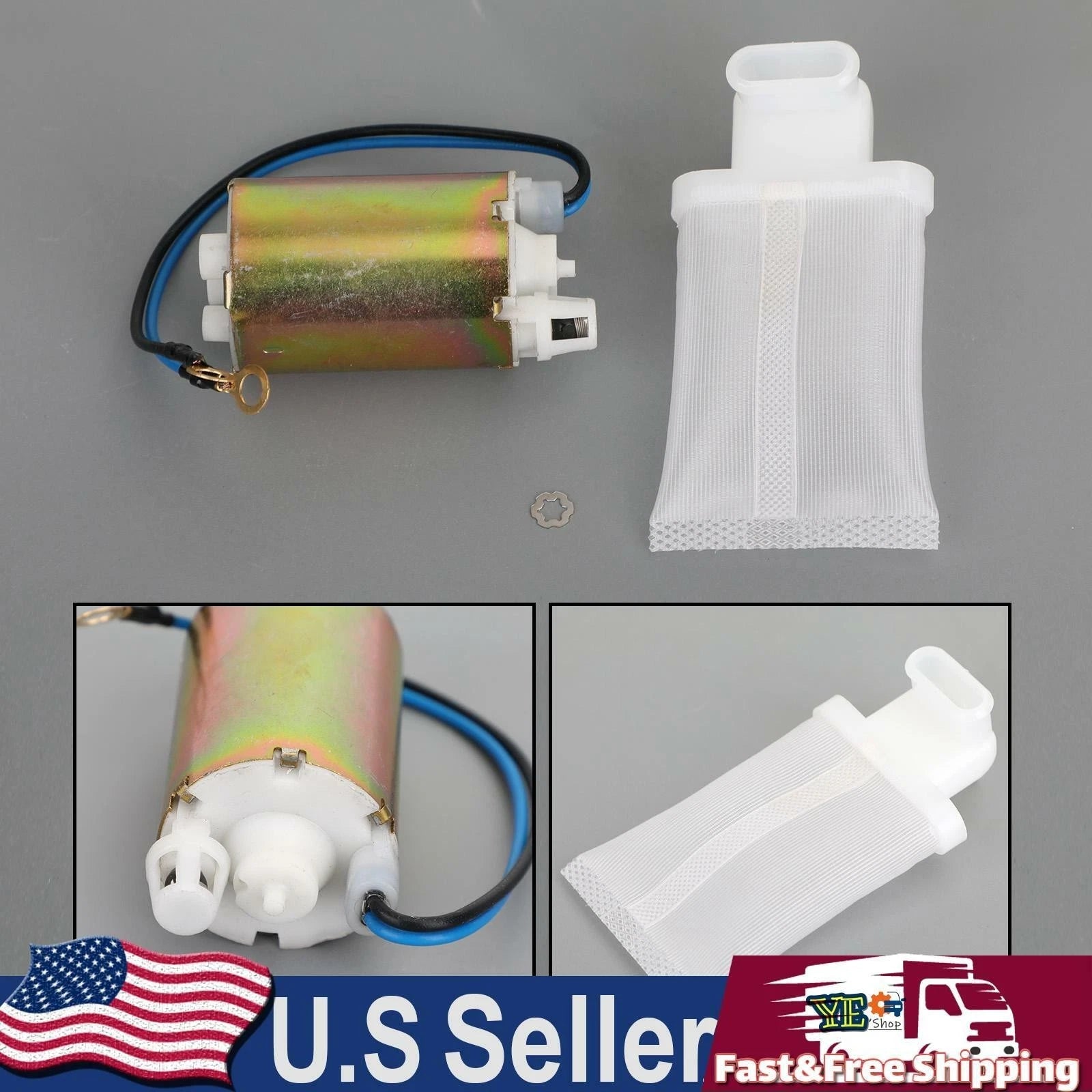 Fuel Pump with Strainer for Suzuki GSX-R GSXR 600 750 (1996–2000) #15100-34E00
