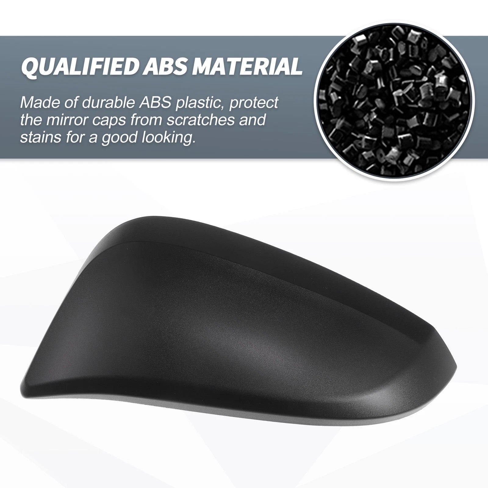 Left Side Rearview Mirror Cover Cap for Toyota Hilux (2015–2020)