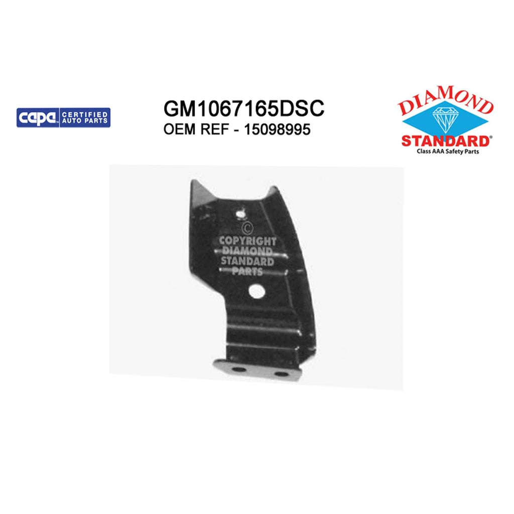 Replacement Outer Bumper Bracket Passenger Side Front for Toyota Hilux (2005–2015)
