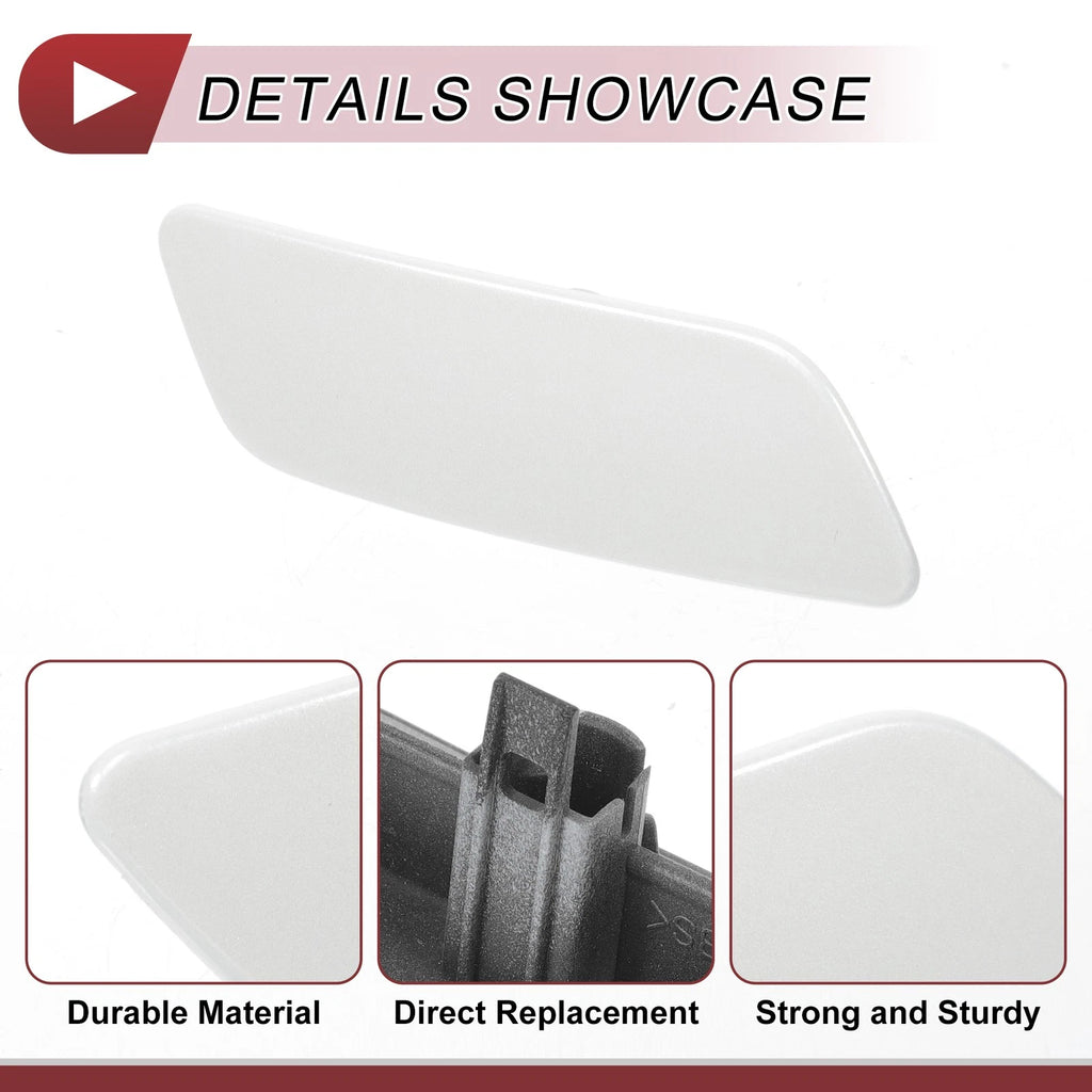 Washer Nozzle Cover Cap for Lexus GS200t (2016–2019) White