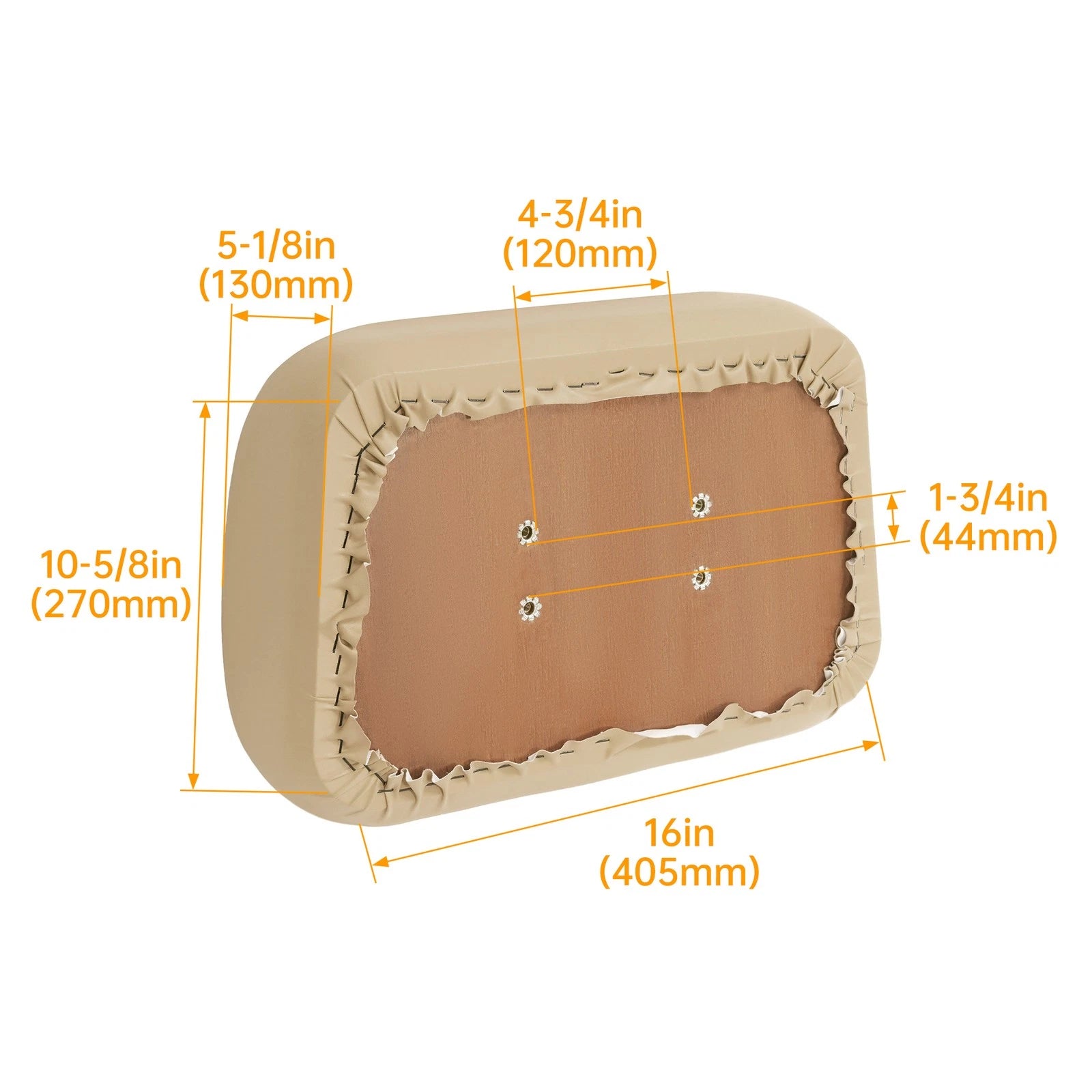Seat Back Cushion Assembly for Club Car DS (1979–2000.5)