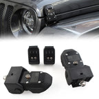 Pair of Hood Latches for Jeep Wrangler JL (2018–2023)