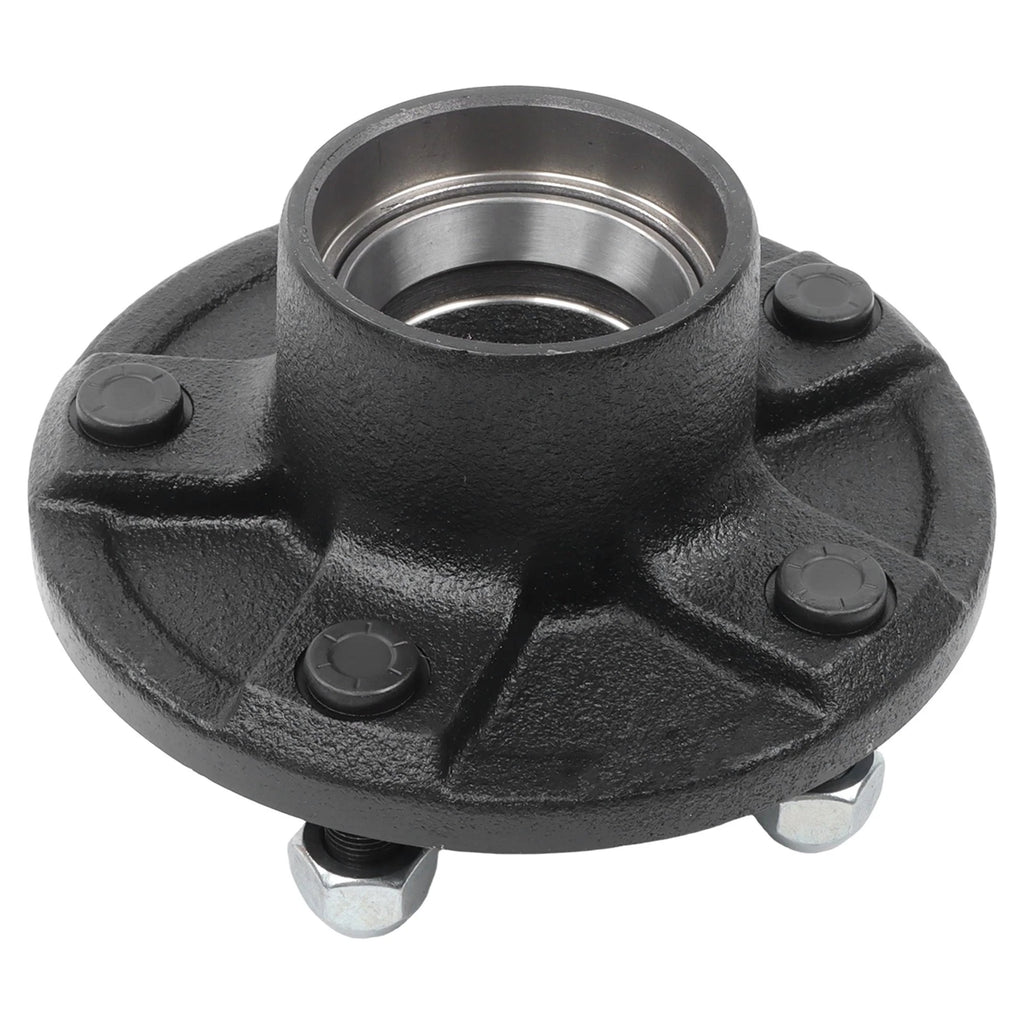 Set of 5 Trailer Hub Kits for 3500 lbs Round Spindle