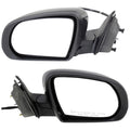 Set of 2 Mirrors for Jeep Cherokee (Driver & Passenger Side)