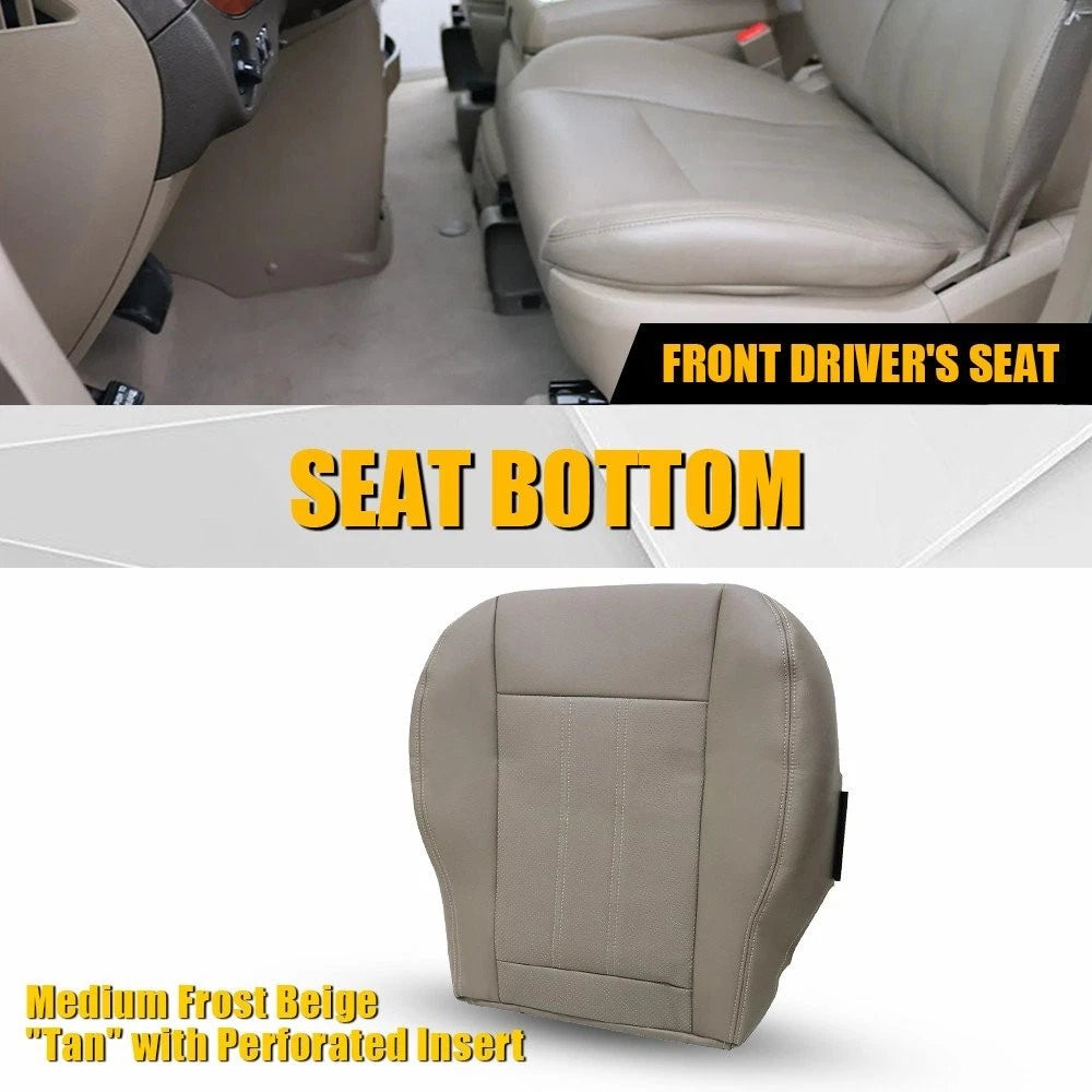 Driver Bottom Leather Seat Cover for Chrysler Town & Country (2011–2016) EPY