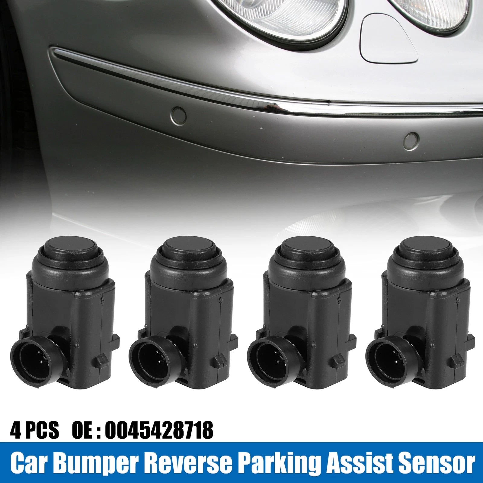 Set of 4 PDC Reverse Parking Assist Sensors 0045428718 for Mercedes-Benz 