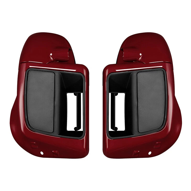 Lower Vented Fairings for Harley Road Electra Glide (2014–2024) Billiard Red