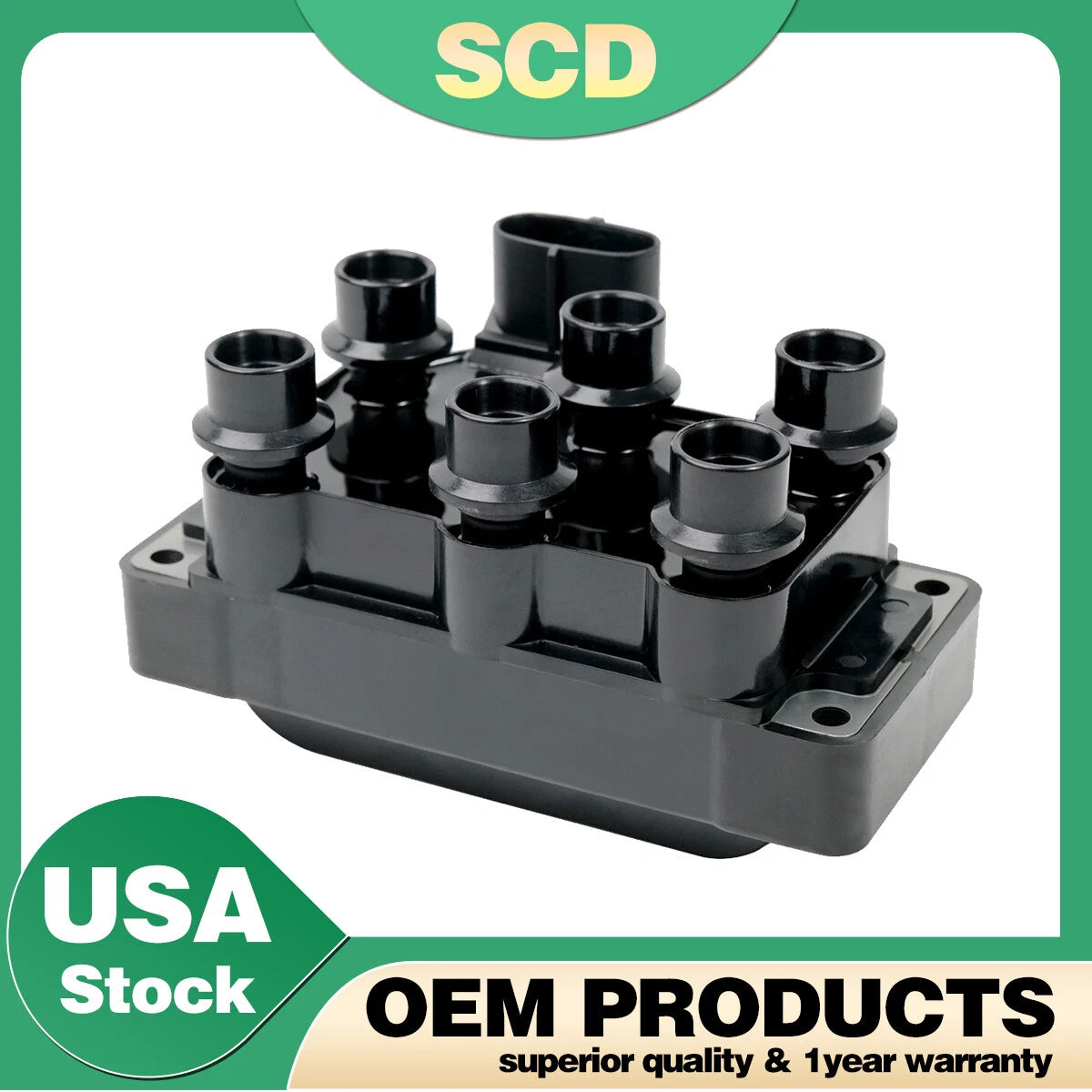 Ignition Coil F5SZ12029A for Ford F-150 Mustang Ranger Taurus (1990–2004)