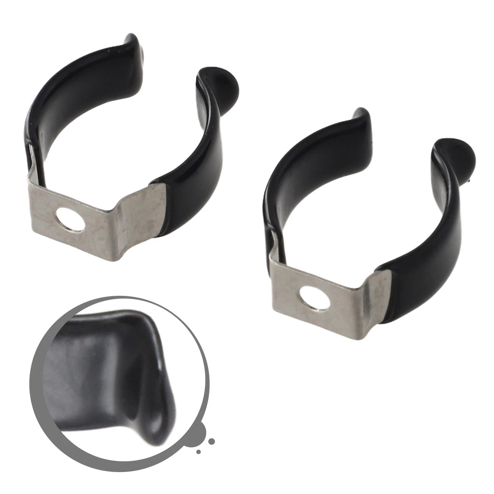 Spring Terry Clips for Tool Storage Strap (Narrow Base)