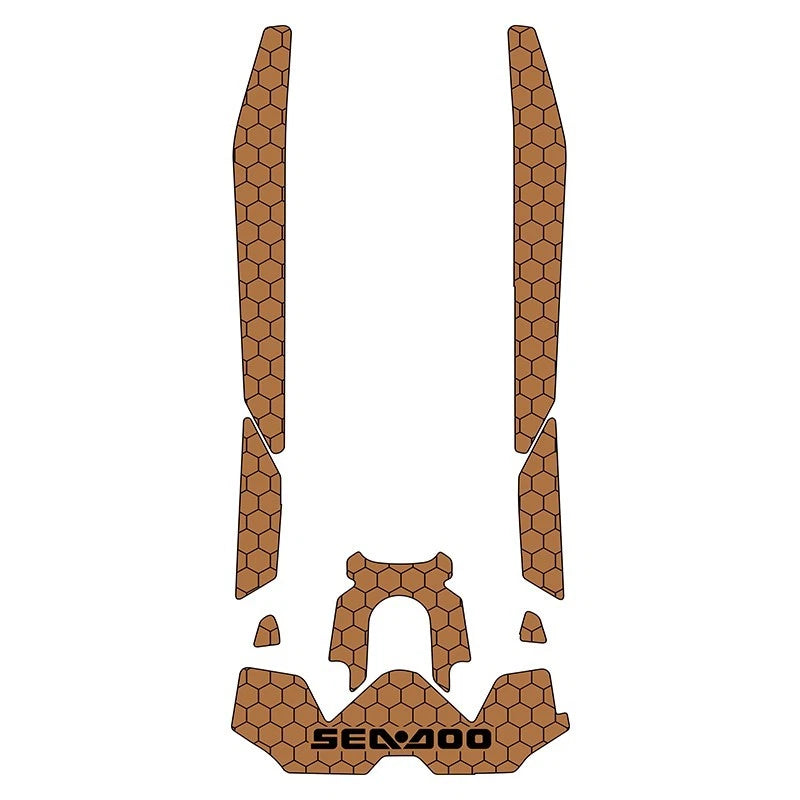 Set of 2 Traction Pads for Sea-Doo RXT-X 300 (2018–2024) Anti-slip Deckmat
