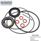 Lower Unit Repair Seal Kit for Yamaha 2-Stroke 40HP (40X C40 40H 40Q 40V)