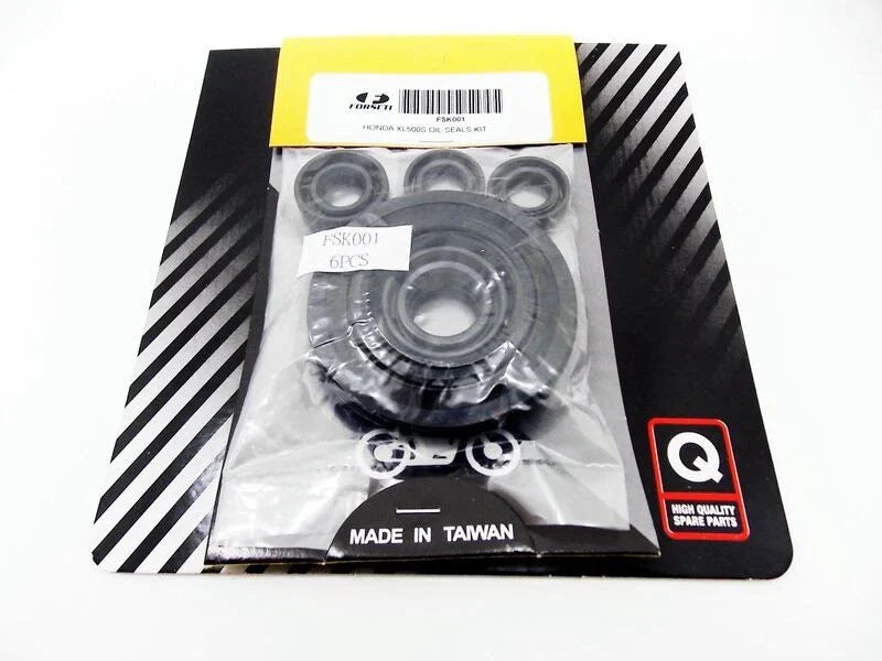 6 x FORSETI Engine Oil Seals for Honda XR250R (1979-1983)