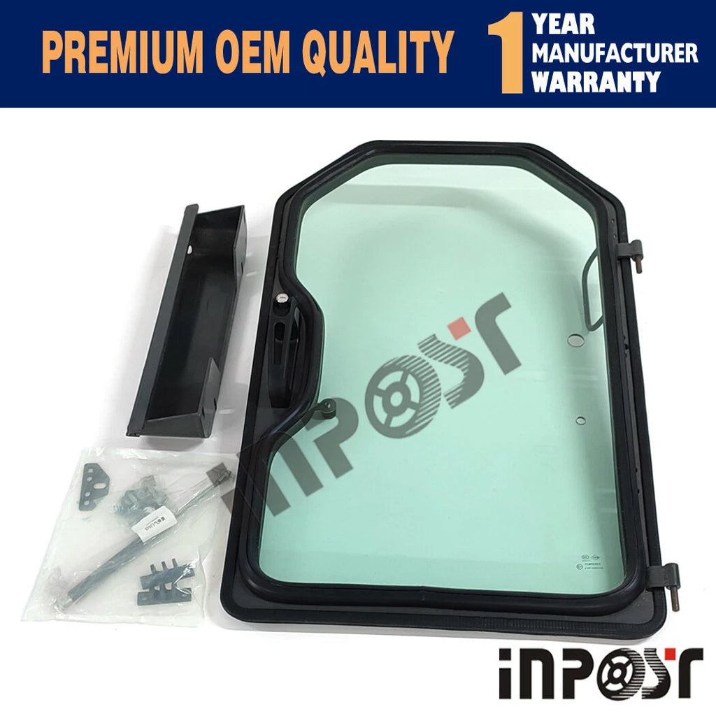 Door Frame Assembly for Bobcat 7351555, Glass 6729284, Spring 6678091