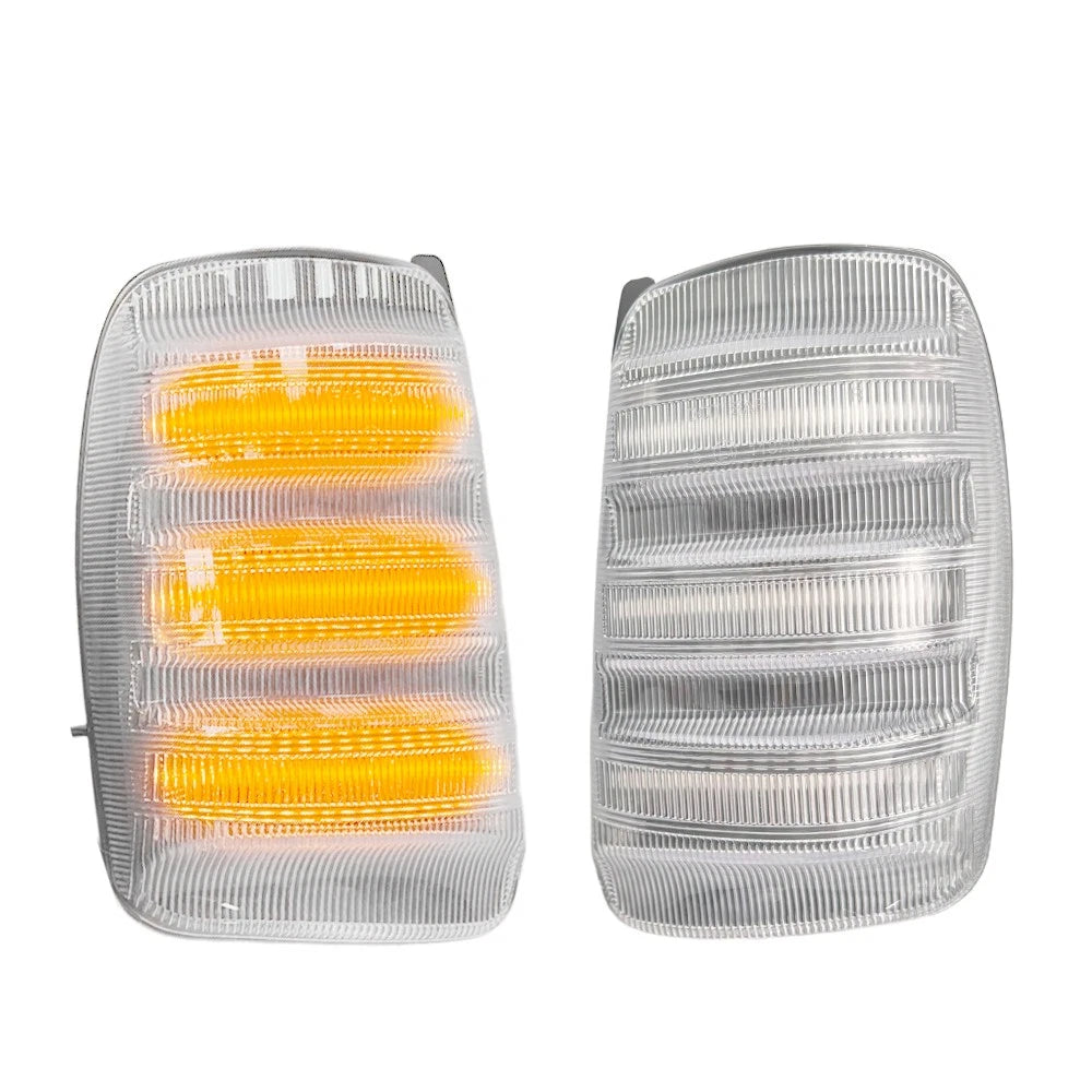 Clear Side Mirror Turn Signal Light Pair for Ford Transit 150 250 350HD (2015–2023)