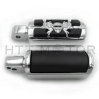 Pirate Skull Footpegs for Harley Softail Fat Boy FLFB, Fat Bob FXFB (2018–2023)