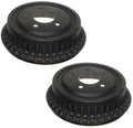 Set of 2 Rear Brake Drums ACDelco for Chevy LLV (1987–1988)