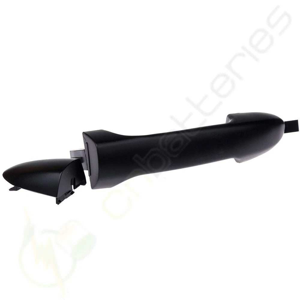 Outside Door Handle for Kia Spectra (2004–2009) - Black, Rear Left Driver