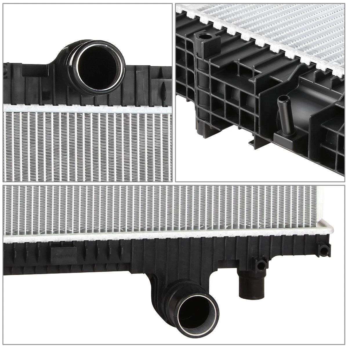 OE Style Aluminum Core 2-Row Cooling Radiator for Kenworth T660/T370/T400 (2009–2013)