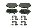 Set of 4 Rear Brake Pads for Mazda 3 Sport (2014–2018) XD966CS