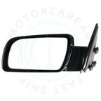 2X Black Manual Fold Side Mirrors for GMC Chevy Pickup Truck (1988–1998)