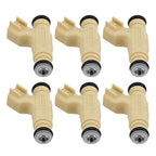Set of 6 Fuel Injectors for Ford Explorer 4.0L V6 (2004)