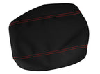 Carbon Fiber Console Lid Cover for Mitsubishi Eclipse (1995–1999) Red Stitch