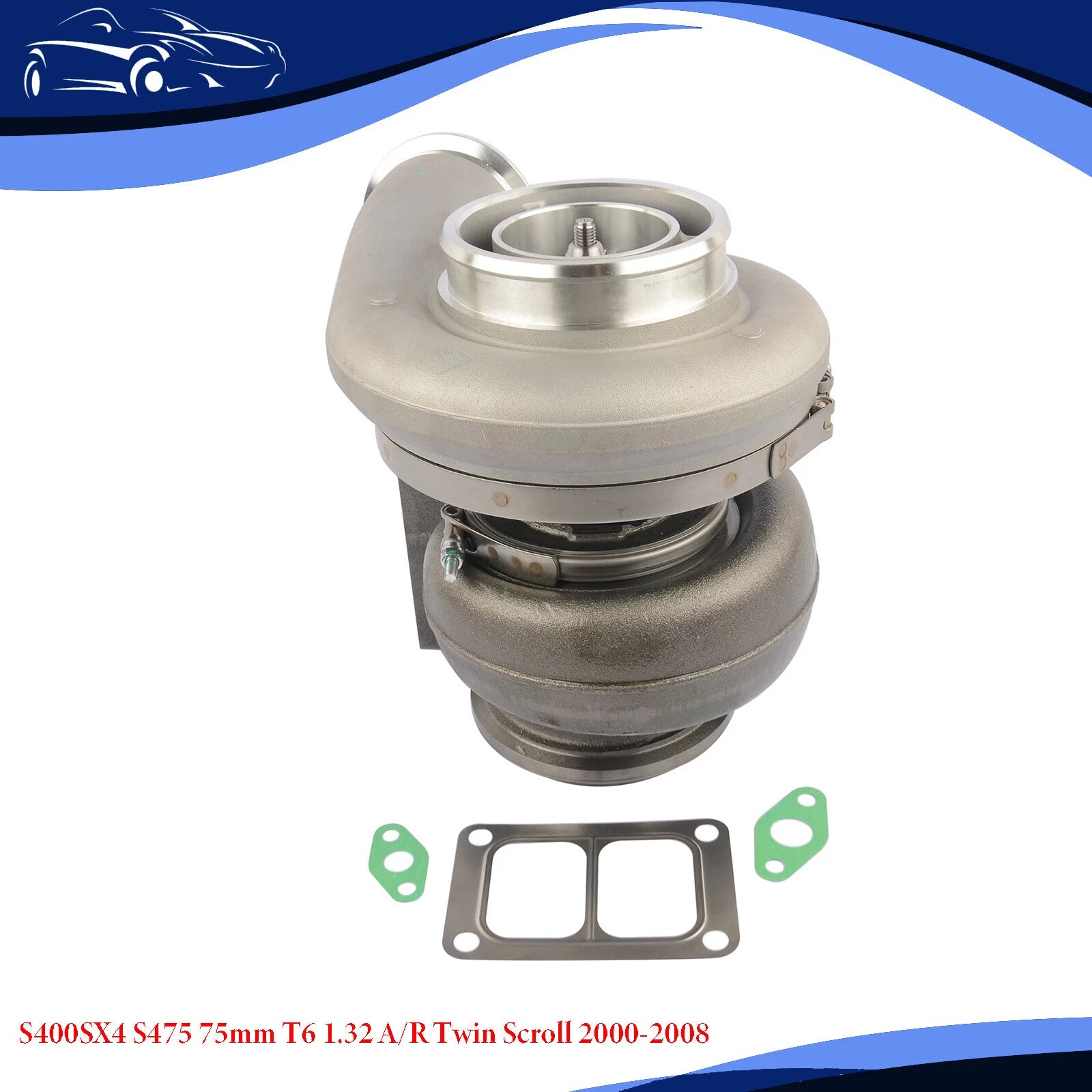 Turbo Charger T6 A/R Twin Scroll for International Harvester Truck (Series 60)