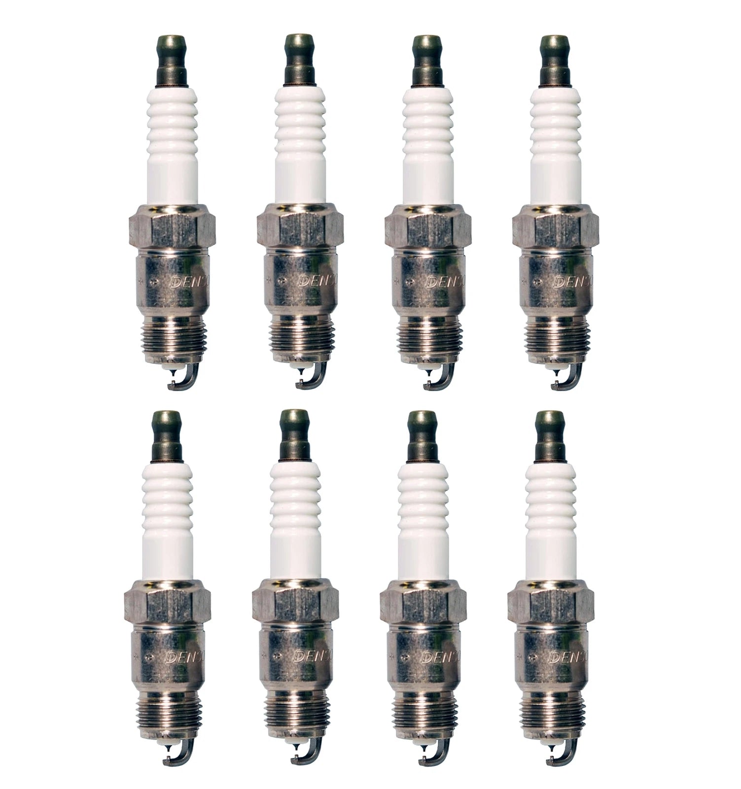 Set of 8 Denso Iridium TT Spark Plugs for Avanti Ford GM V8 (0.040 Gap)