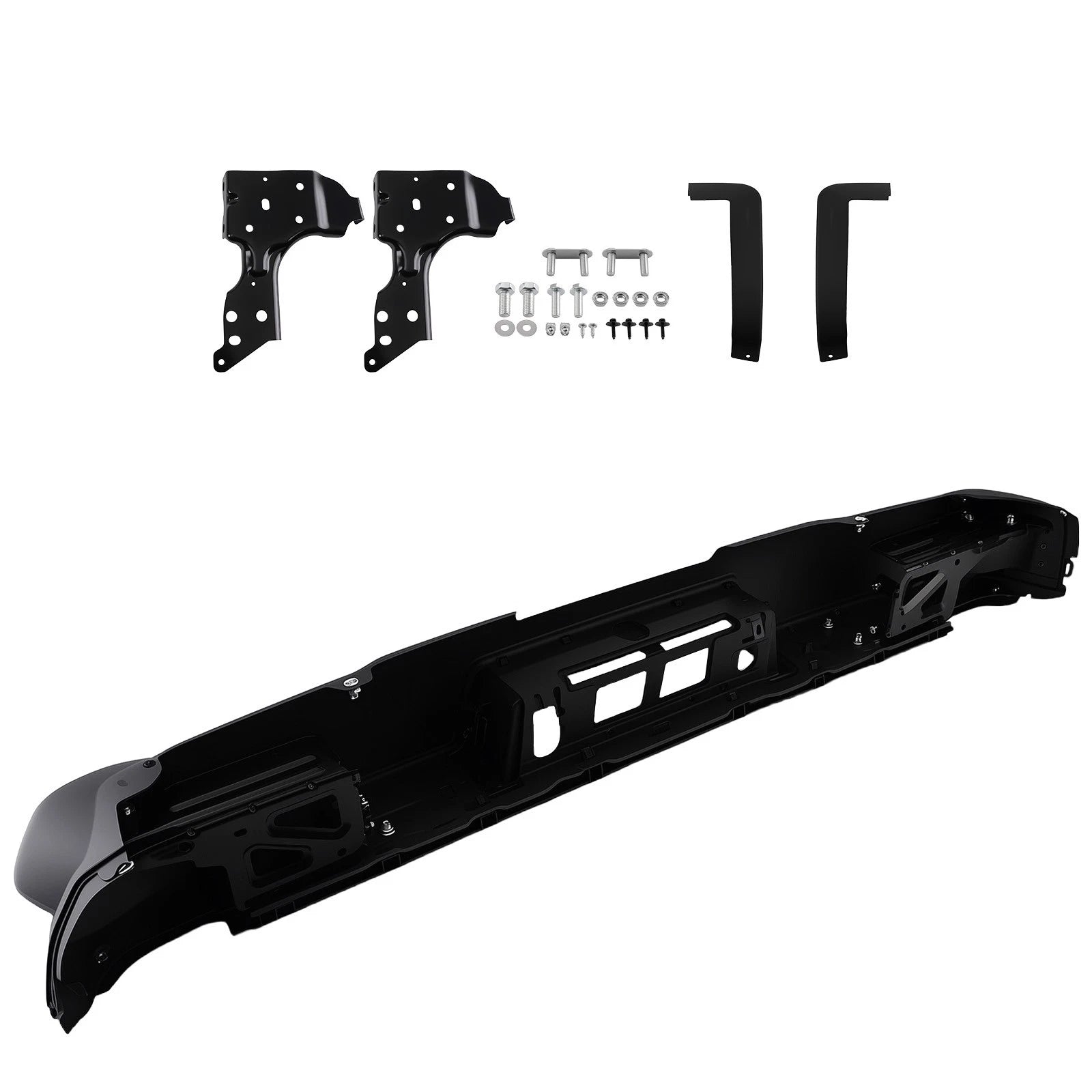 Rear Step Bumper Assembly for GMC Sierra 1500 (2014–2018) 615343030890 Steel