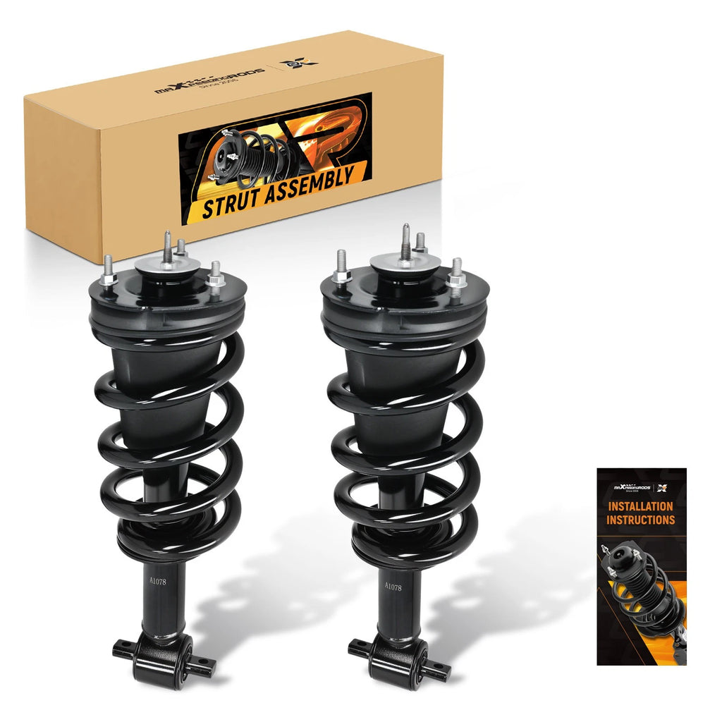 Set of 2 Front Shock Struts Assembly for Chevy Silverado GMC Sierra 1500 (2014–2019)